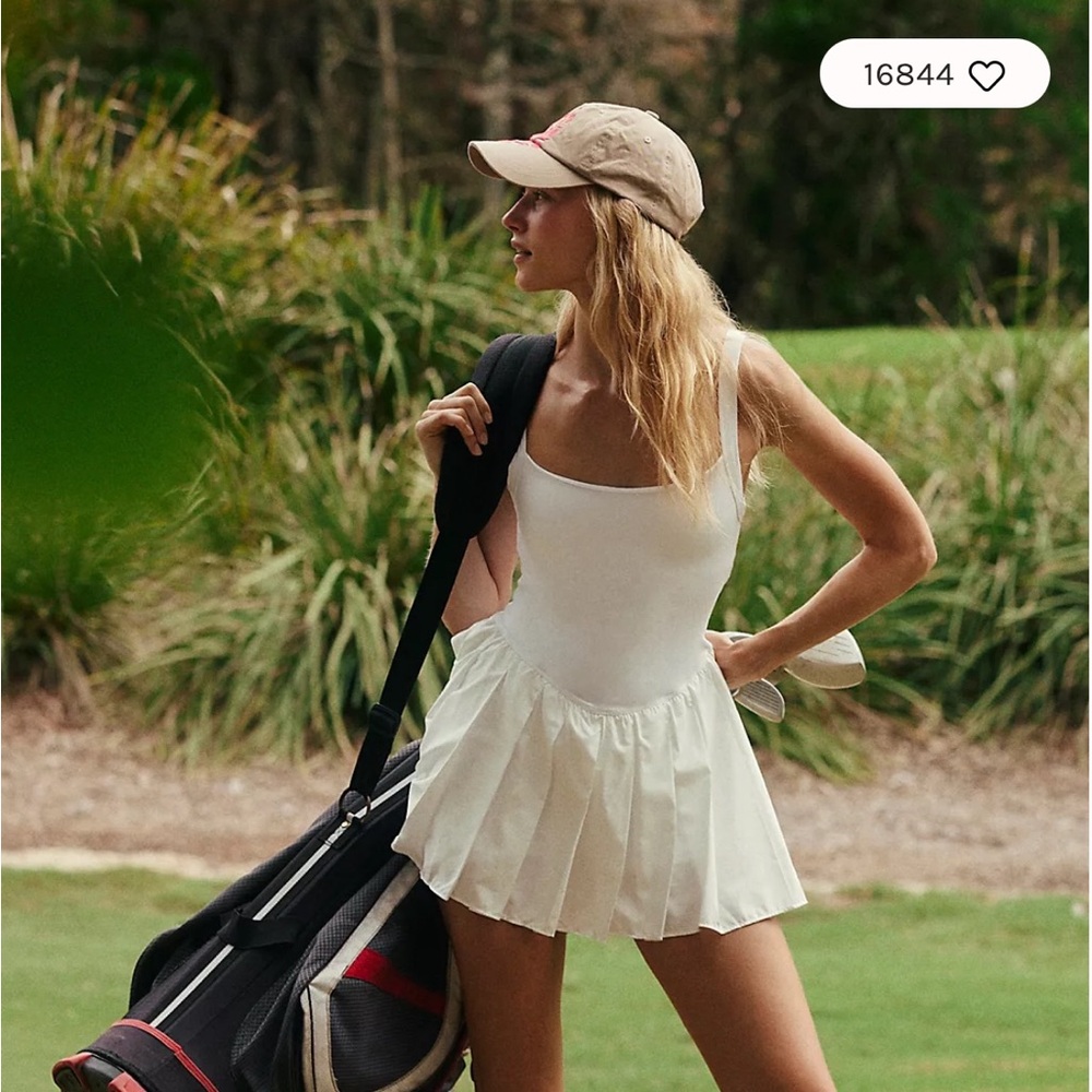 Free People White Tennis Dress